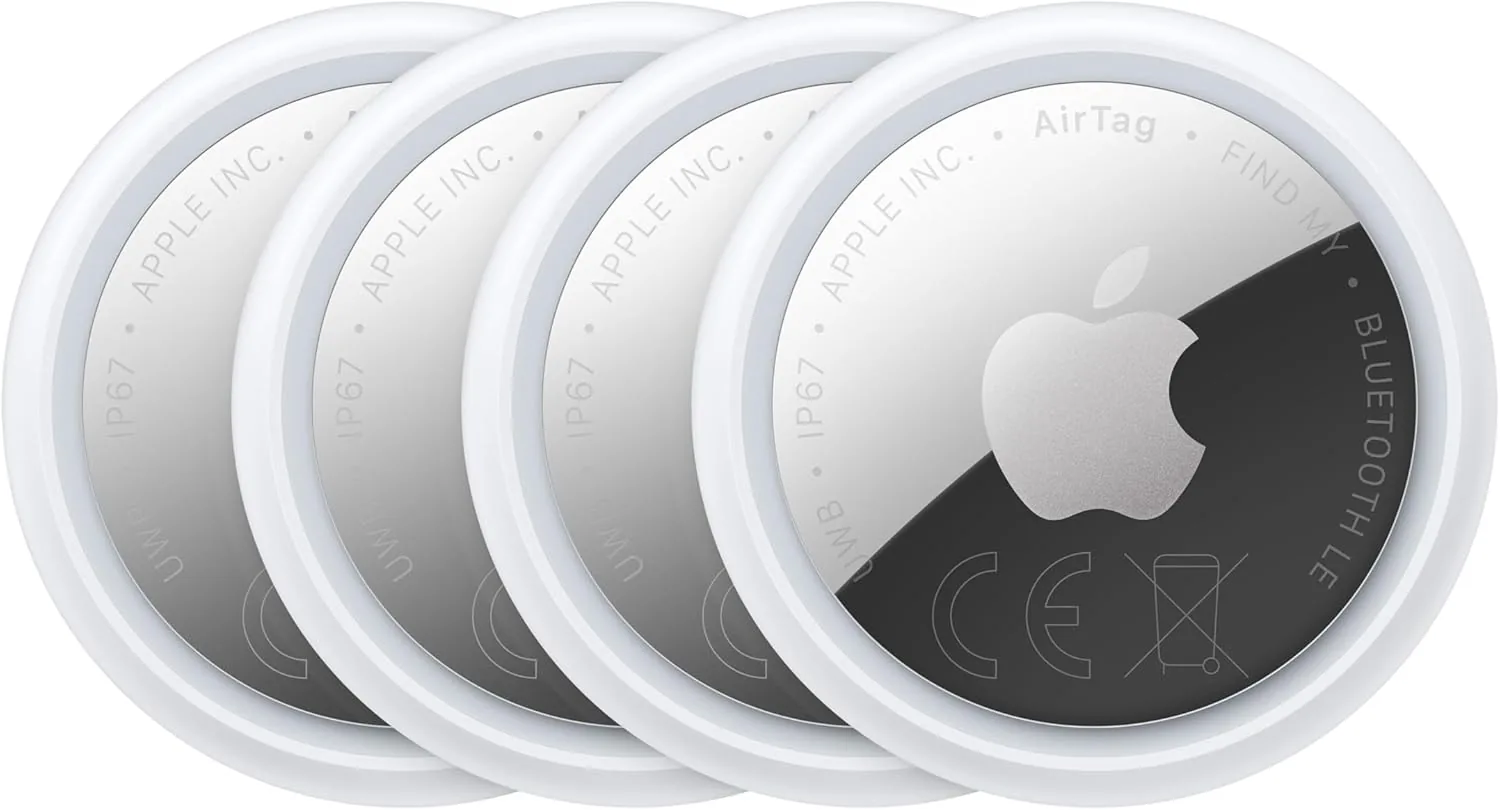 4er Pack Apple AirTag (2. Gen) Bluetooth-Tracker