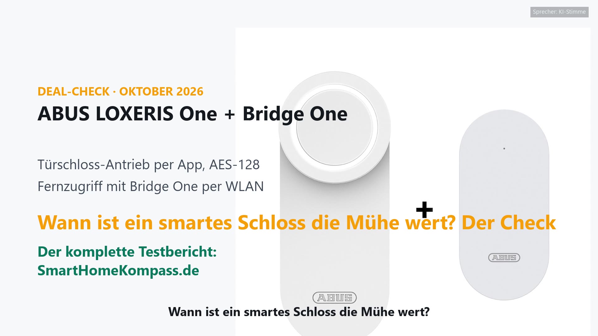 ABUS LOXERIS One mit Bridge One