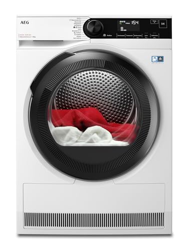 AEG Serie 8000 Wärmepumpentrockner 8 kg, Testsieger 2023, TR8AMZ68 | Für Wolle, Seide und