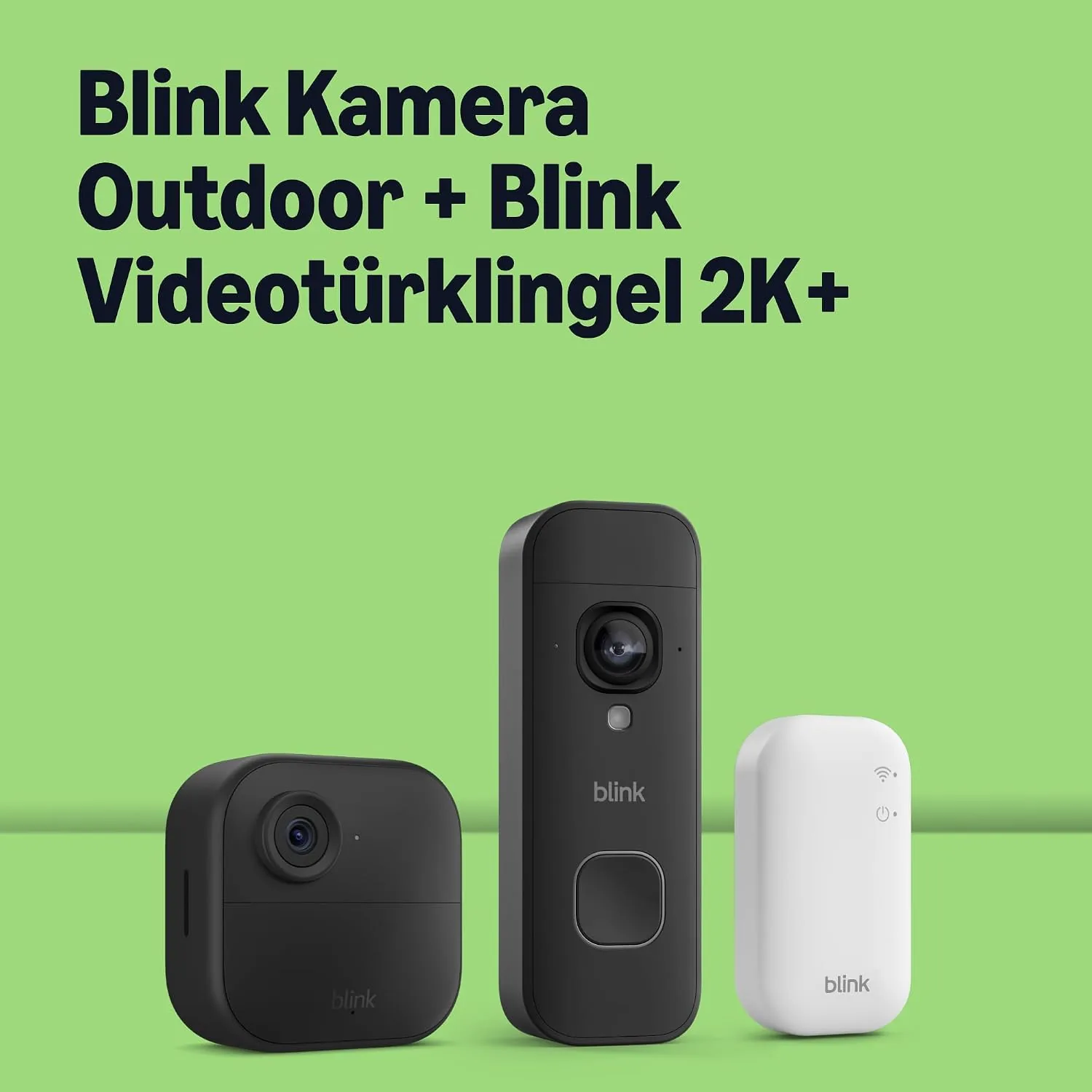 Blink Kamera Outdoor 4 + Videotürklingel inkl. Sync-Module Core