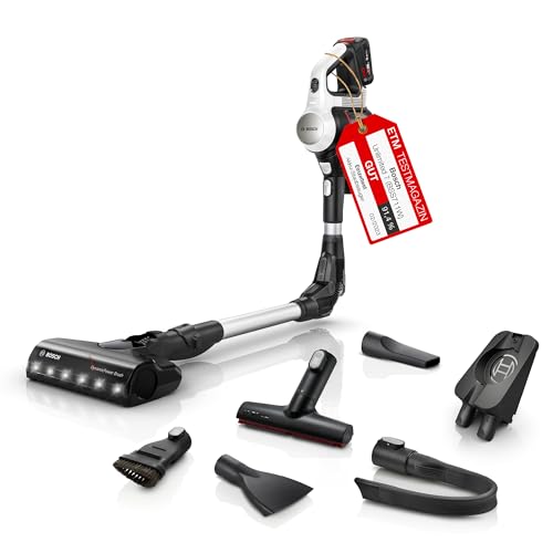 Bosch Akku-Staubsauger Unlimited 7 BSS711W, kabelloser Handstaubsauger, beutellos
