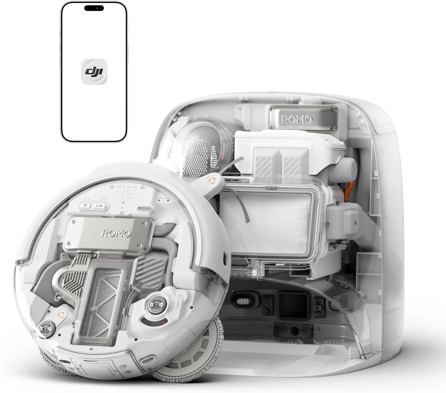 DJI ROMO P Saug- & Wischroboter