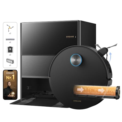 dreame Aqua20 Pro Ultra Roller X Complete Saug- und Wischroboter, Schwarz | 180 °C