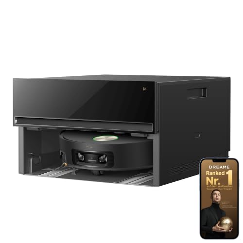 dreame X60 Pro Master, Saug-/Wischroboter, 24,9 cm AutoHatch Slimline-Dock | Dual