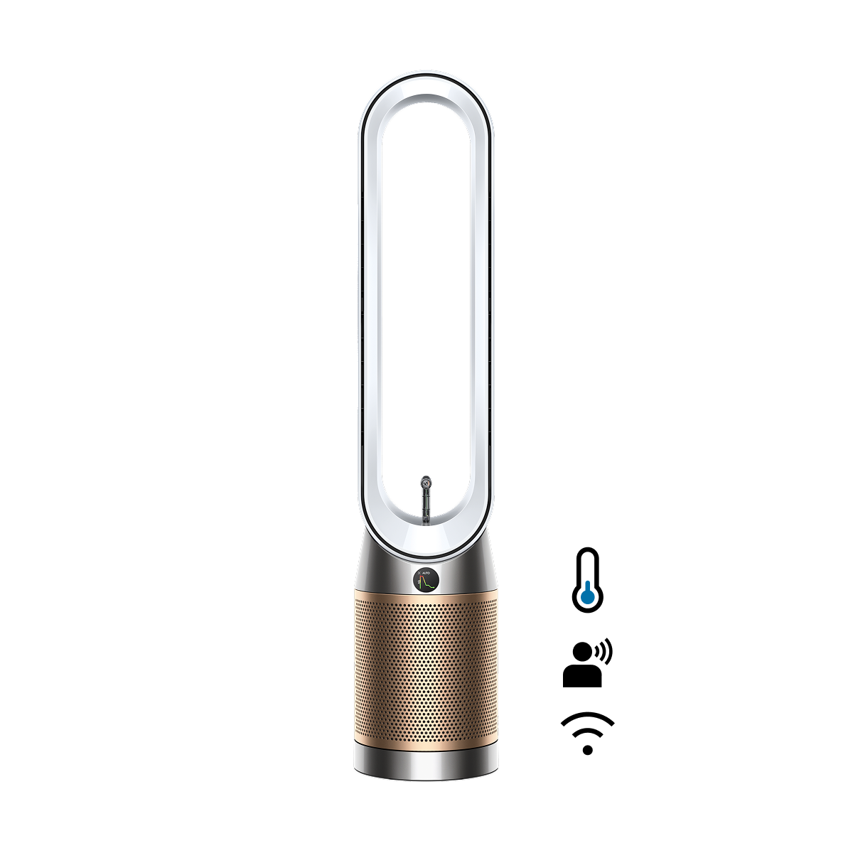 Dyson Find+Follow Purifier Cool PC3 in Weiß/Gold