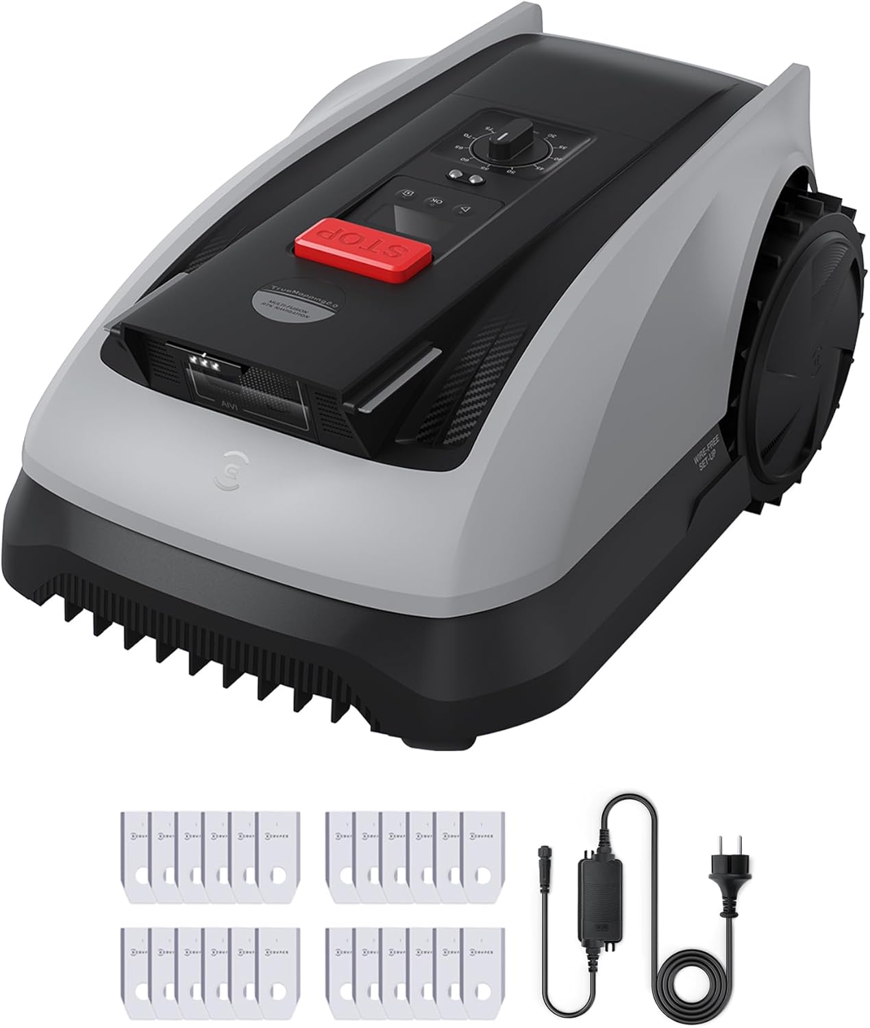 ECOVACS Goat O600 RTK Care Kit Mähroboter ohne Begrenzungskabel