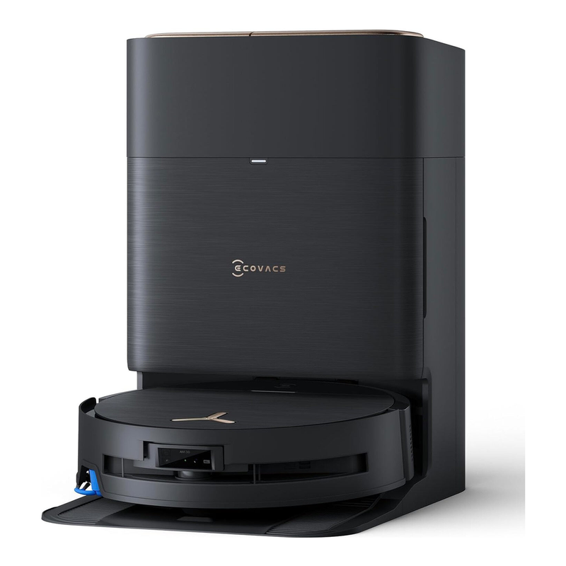ECOVACS Saugroboter DEEBOT X9 PRO Omni, Mit Wischfunktion, 16.600 Pa, OZMO Roller, ZeroTan
