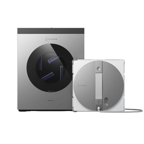 ECOVACS WINBOT W3 OMNI Fensterputzroboter mit Multifunktionsstation, Automatische