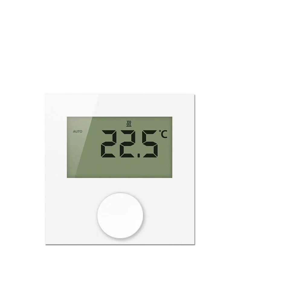 Empur Elektronischer Raumthermostat 230V, Standard Heizen mit LCD Display