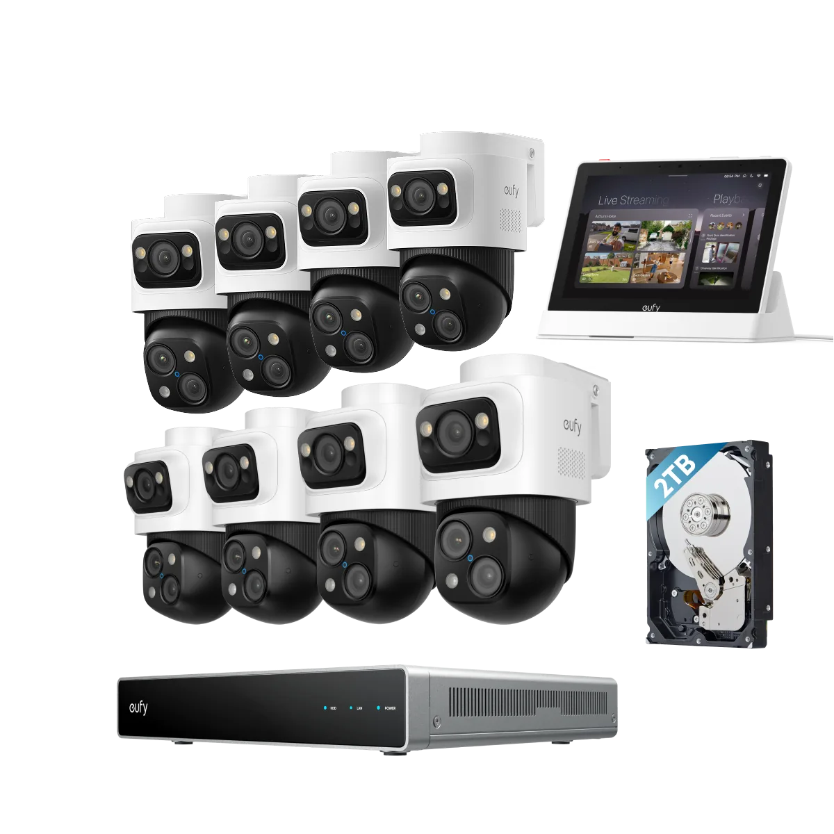 eufy PoE Bullet-PTZ-Kamera S4
