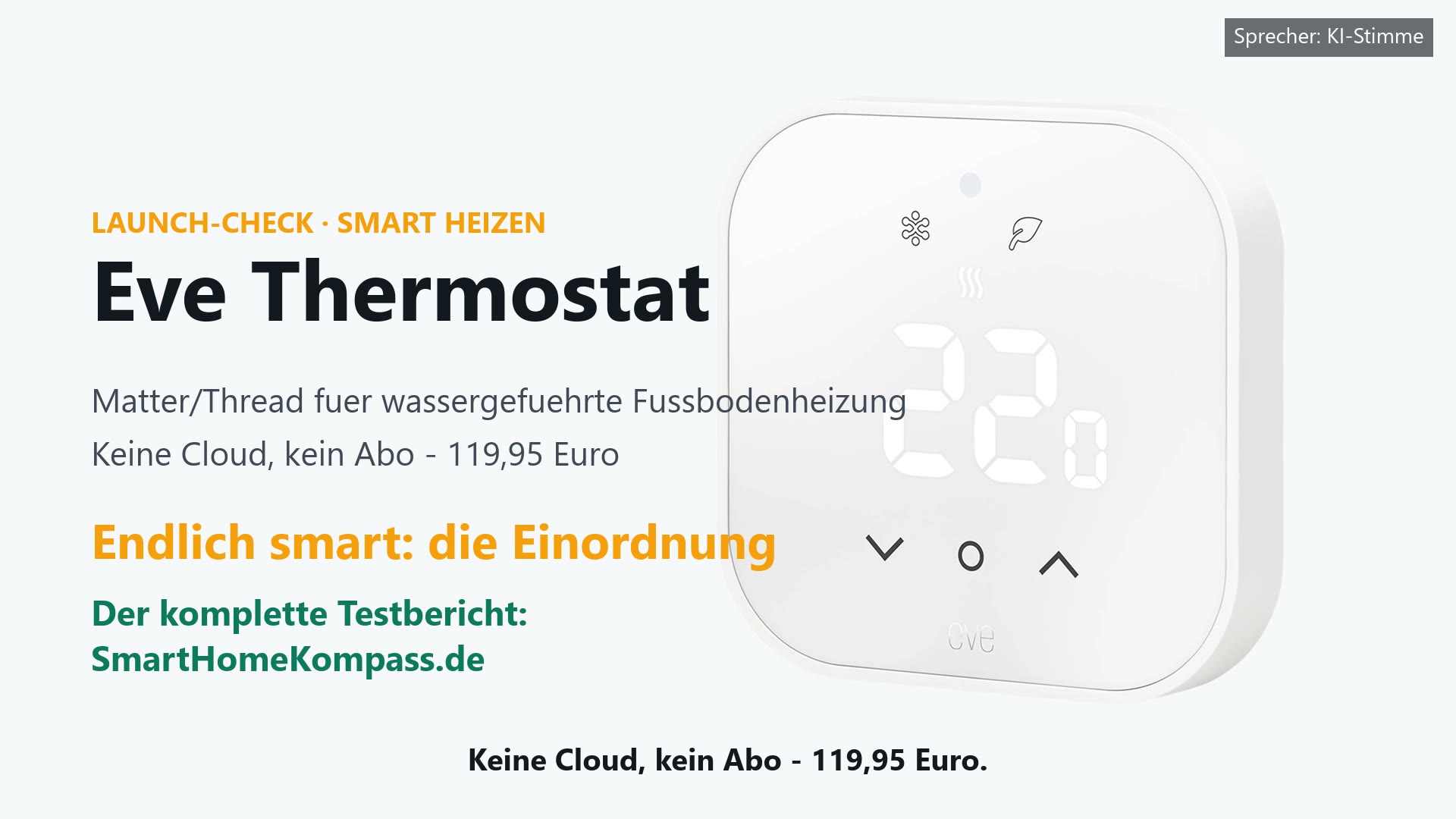 Eve Thermostat