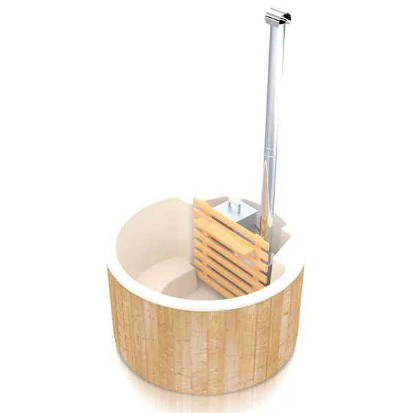 Fjordholz Rund Linus 2 – Kleiner Hot Tub aus Holz