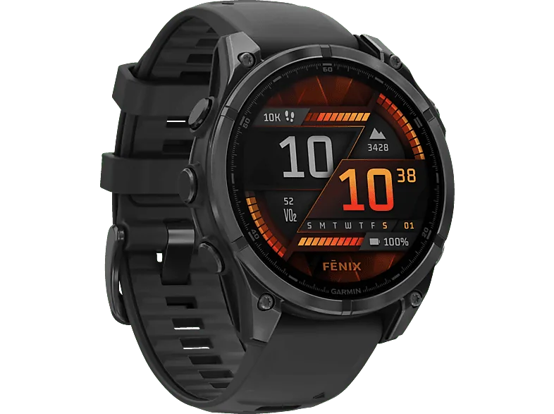 Garmin fenix 8 47 mm AMOLED GPS-Multisport-Smartwatch