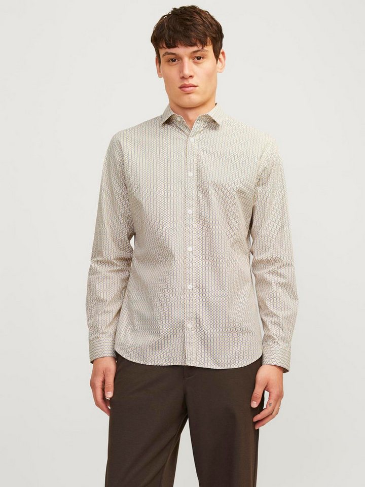 Jack & Jones Langarmhemd JPRBLABLACKPOOL STRETCH LS SHIRT SN