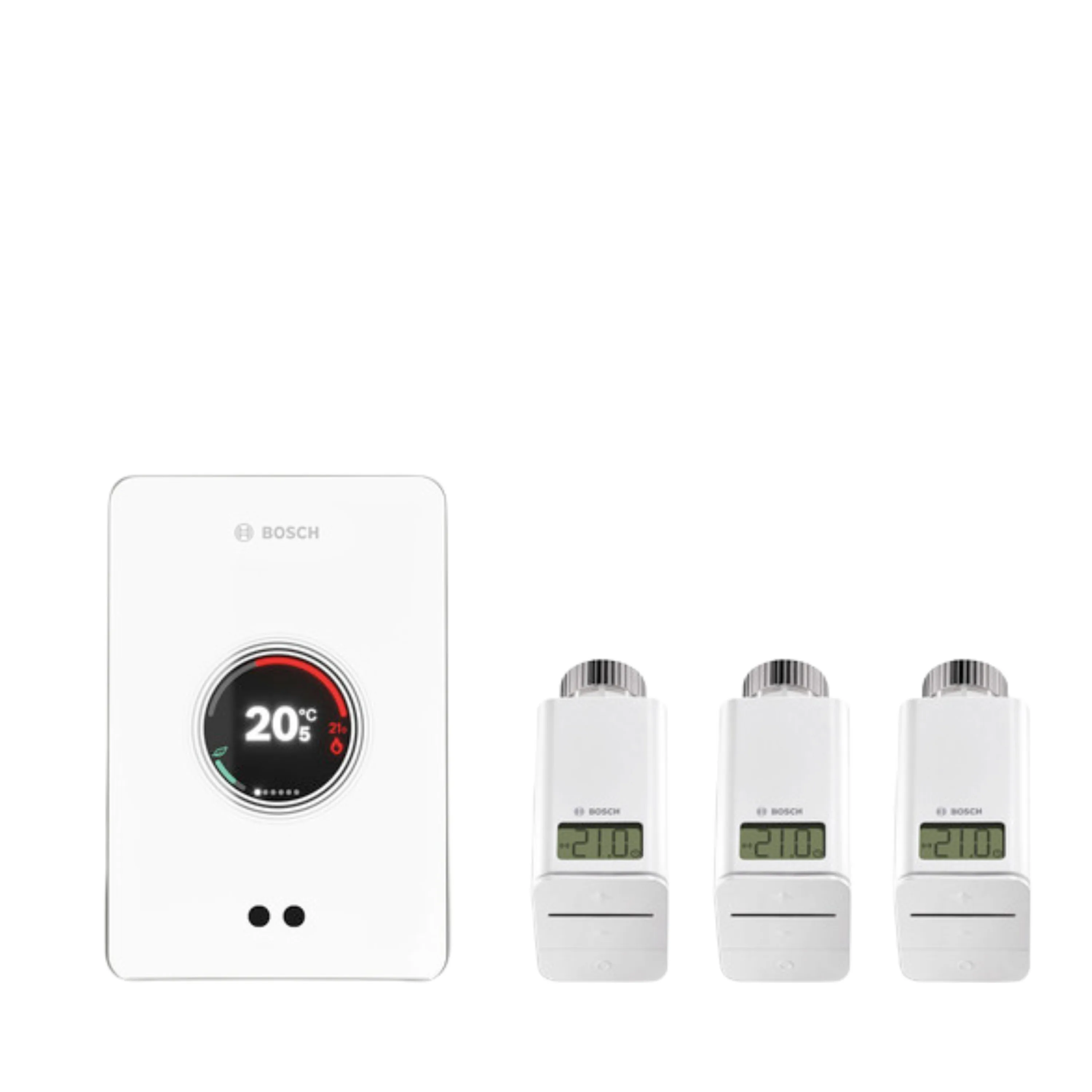 Bosch EasyControl CT200 Regler mit 3 Funk-Heizkörperthermostaten