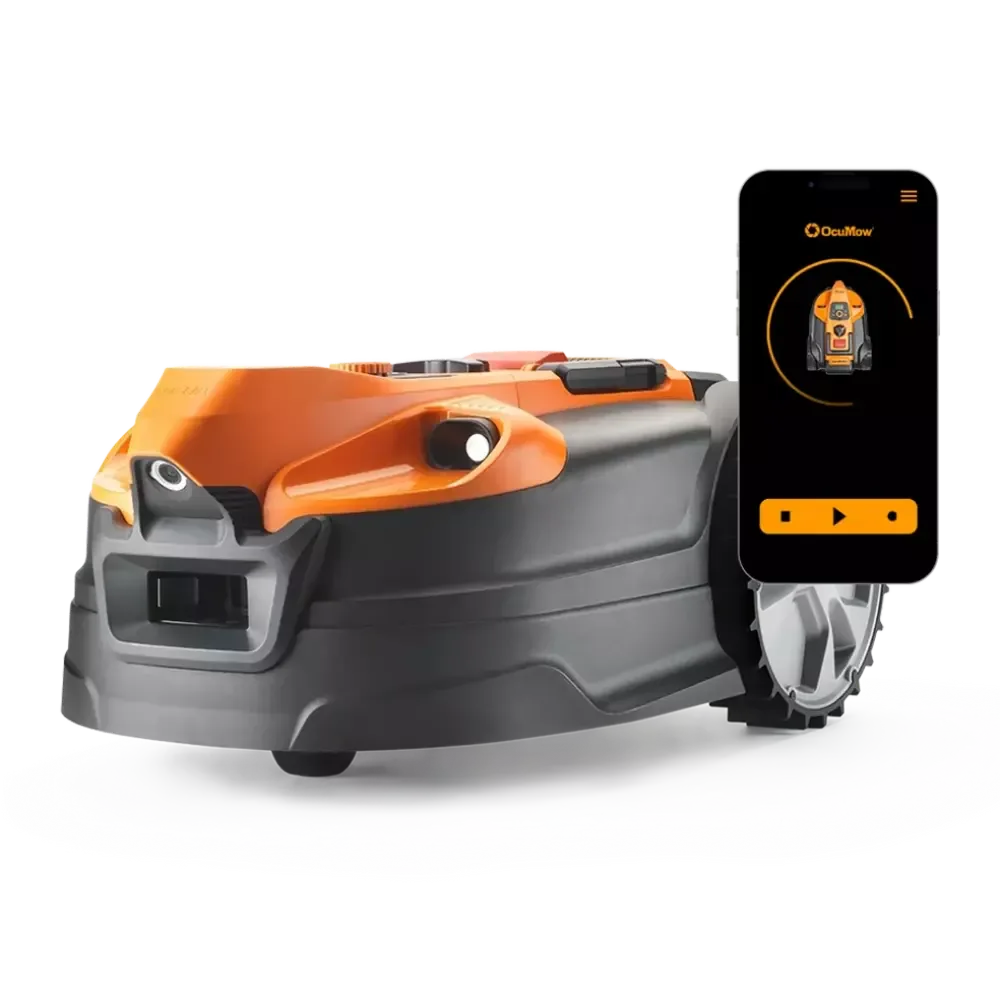 LawnMaster Mähroboter AMD18i-800 Plus mit App & Kamera | OcuMow MX 24V Akku