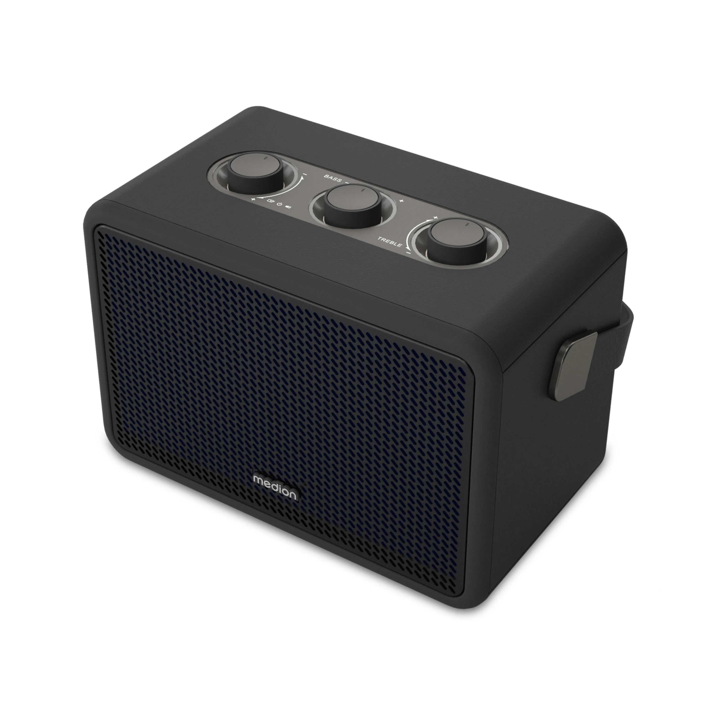 MEDION LIFE BXO-1 Bluetooth® Lautsprecher schwarz, 2 x 15W RMS, integrierter Akku mit bis