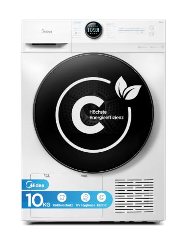 Midea MD20EH100WB-A3 Wärmepumpentrockner/ 10 kg/EEK A+++ / UV
