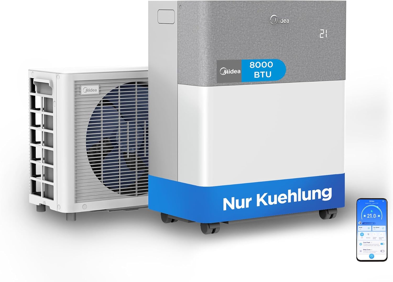 Midea PortaSplit Cool Mobile Klimaanlage