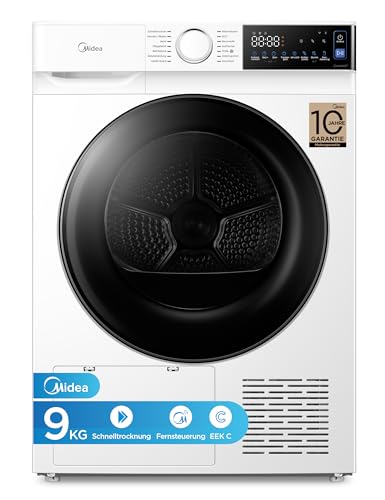 Midea Serie V5 Wärmepumpentrockner 9kg Energieklasse C SmartDry MDV5EH90WBC |