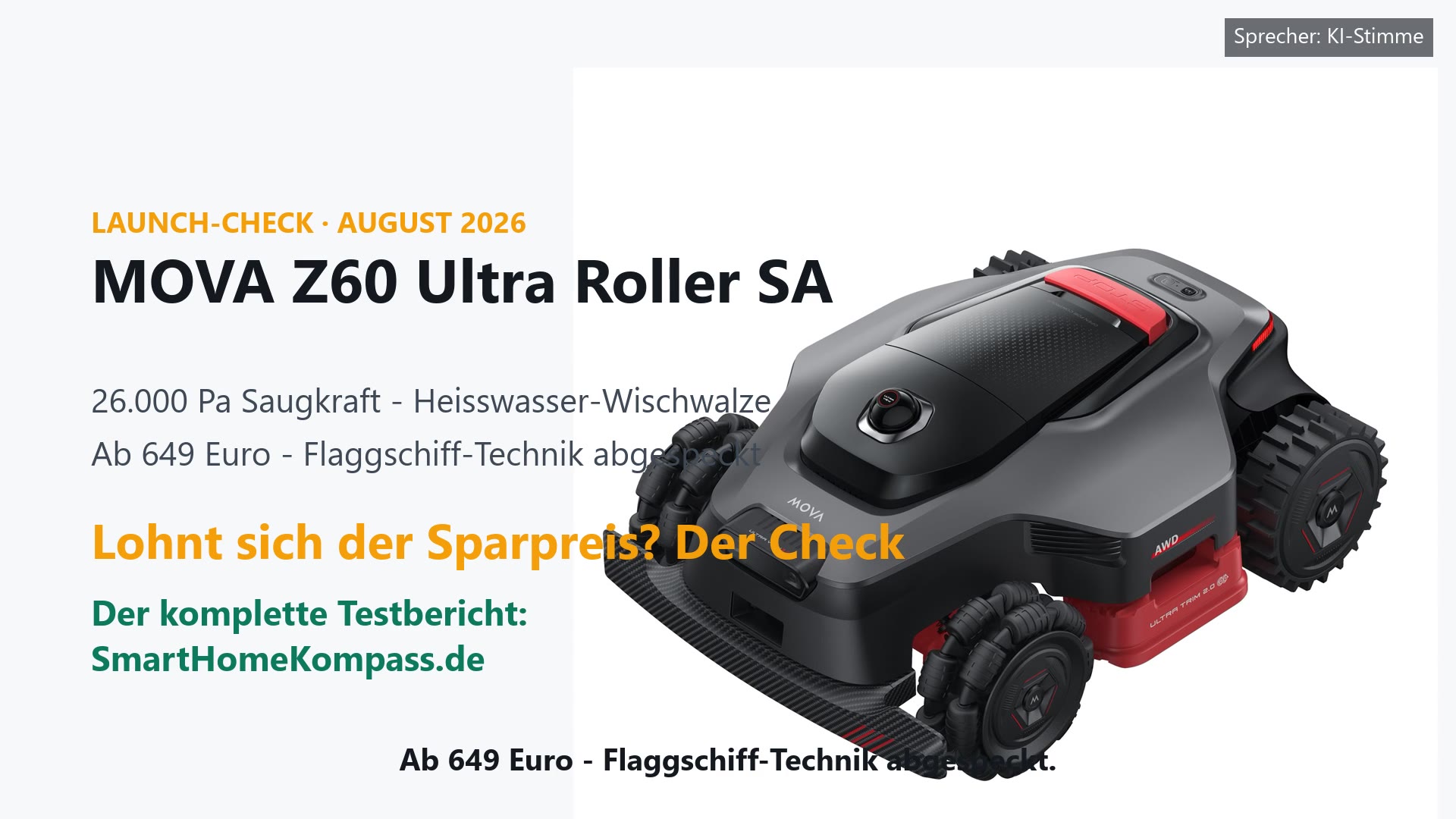 MOVA Z60 Ultra Roller SA
