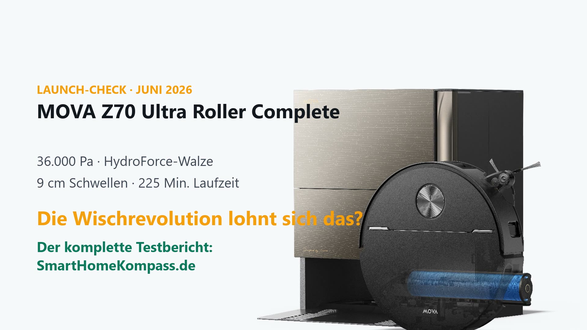 MOVA Z70 Ultra Roller Complete