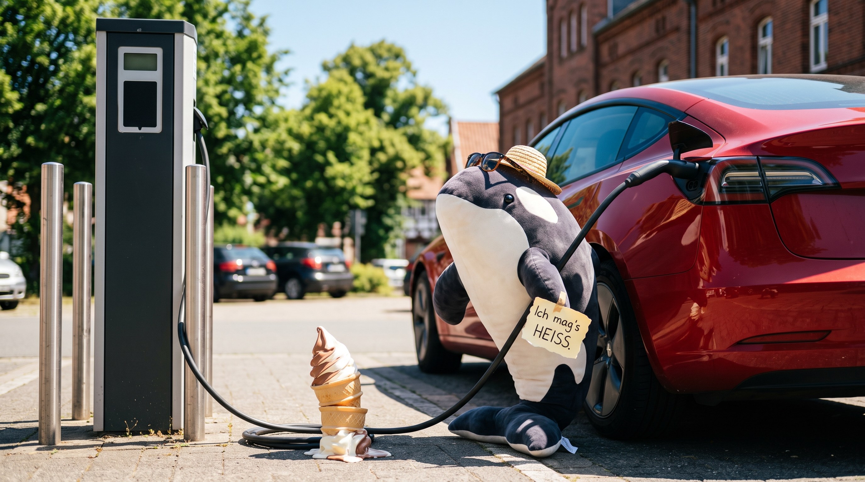 Akkukiller ☀️ Sommerhitze ruiniert Ihren E-Auto-Akku — der häufigste Ladefehler verschärft's