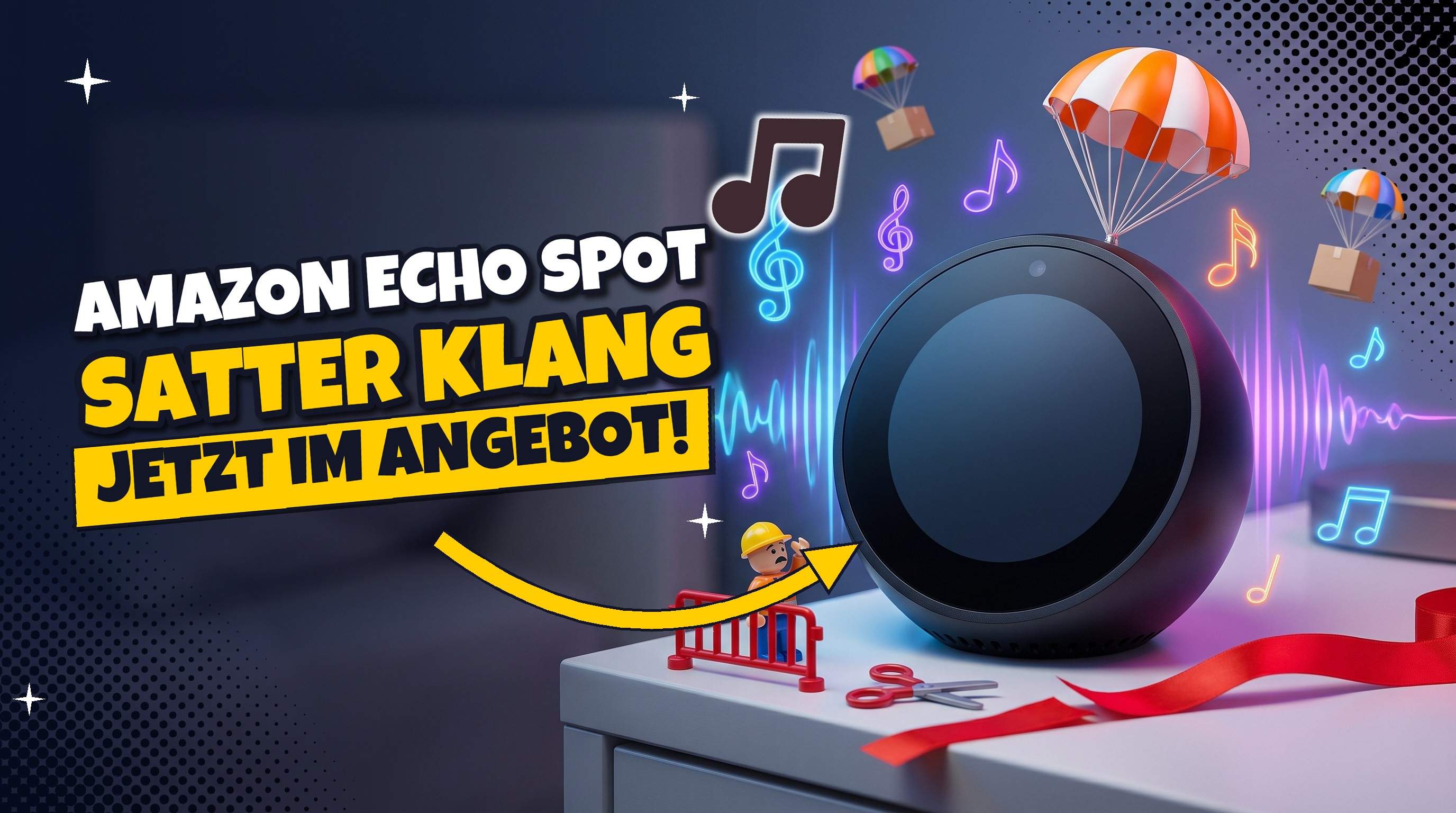 Amazon Echo Spot: Smarter Wecker mit Alexa für 49,99 Euro