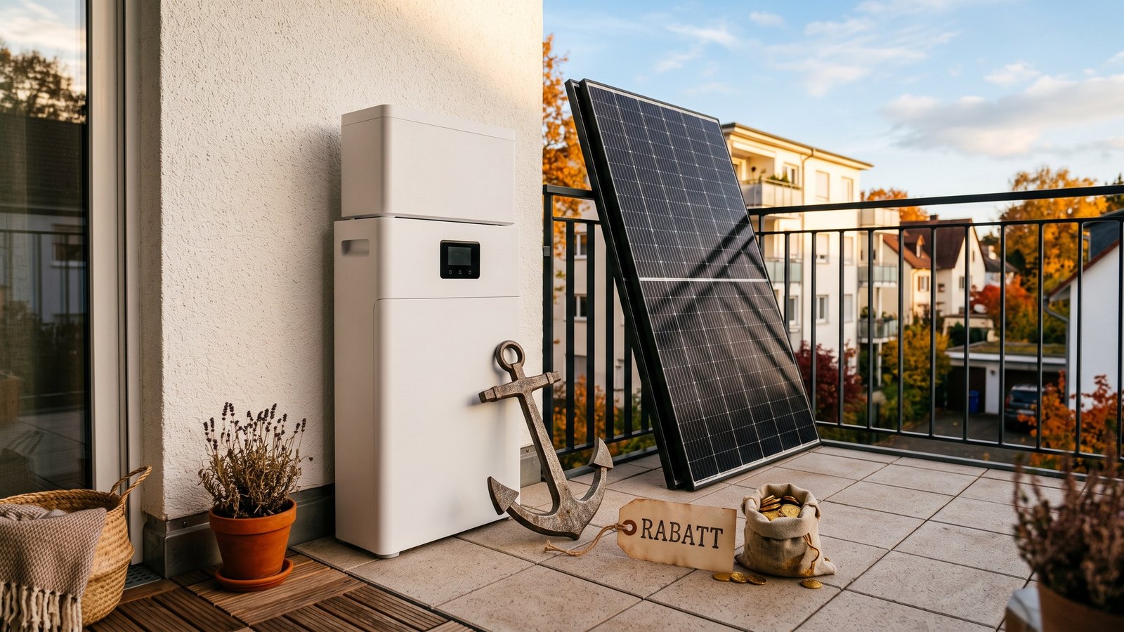 Anker SOLIX: Balkonspeicher bis 30 Prozent günstiger