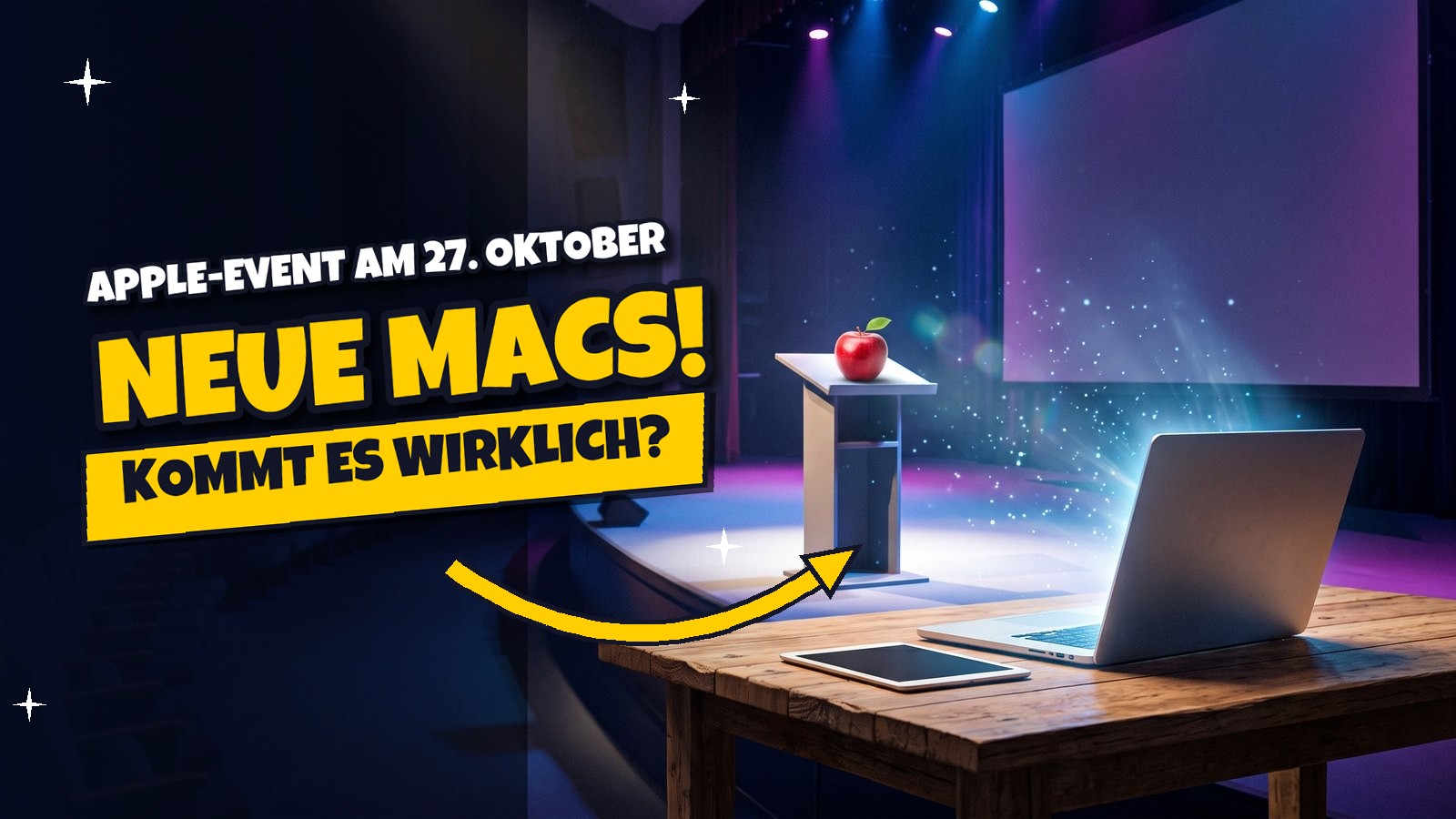 Apple-Event am 27. Oktober: Neue Macs wohl im Anmarsch