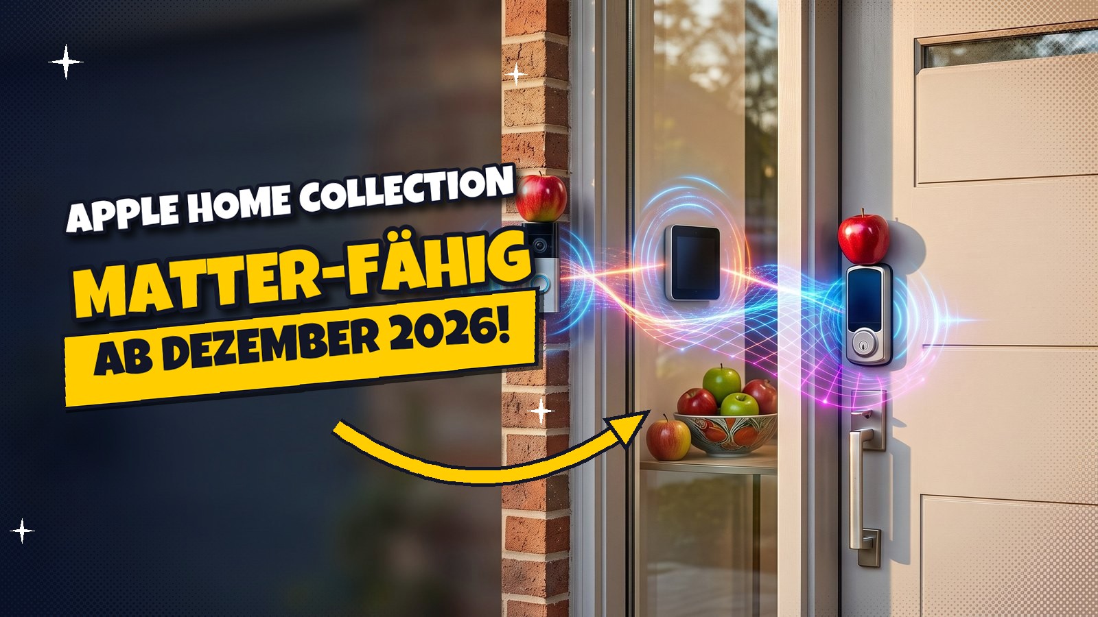 Apple Home Collection: Kameras, Schloss, Thermostat