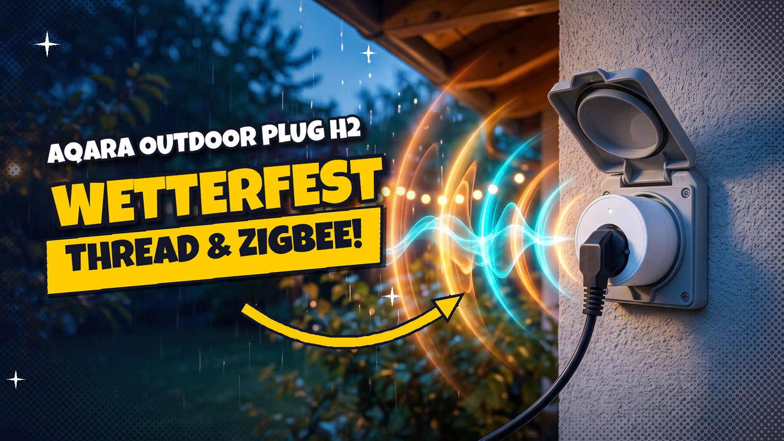 Aqara Outdoor Plug H2: Außensteckdose mit Thread und Zigbee