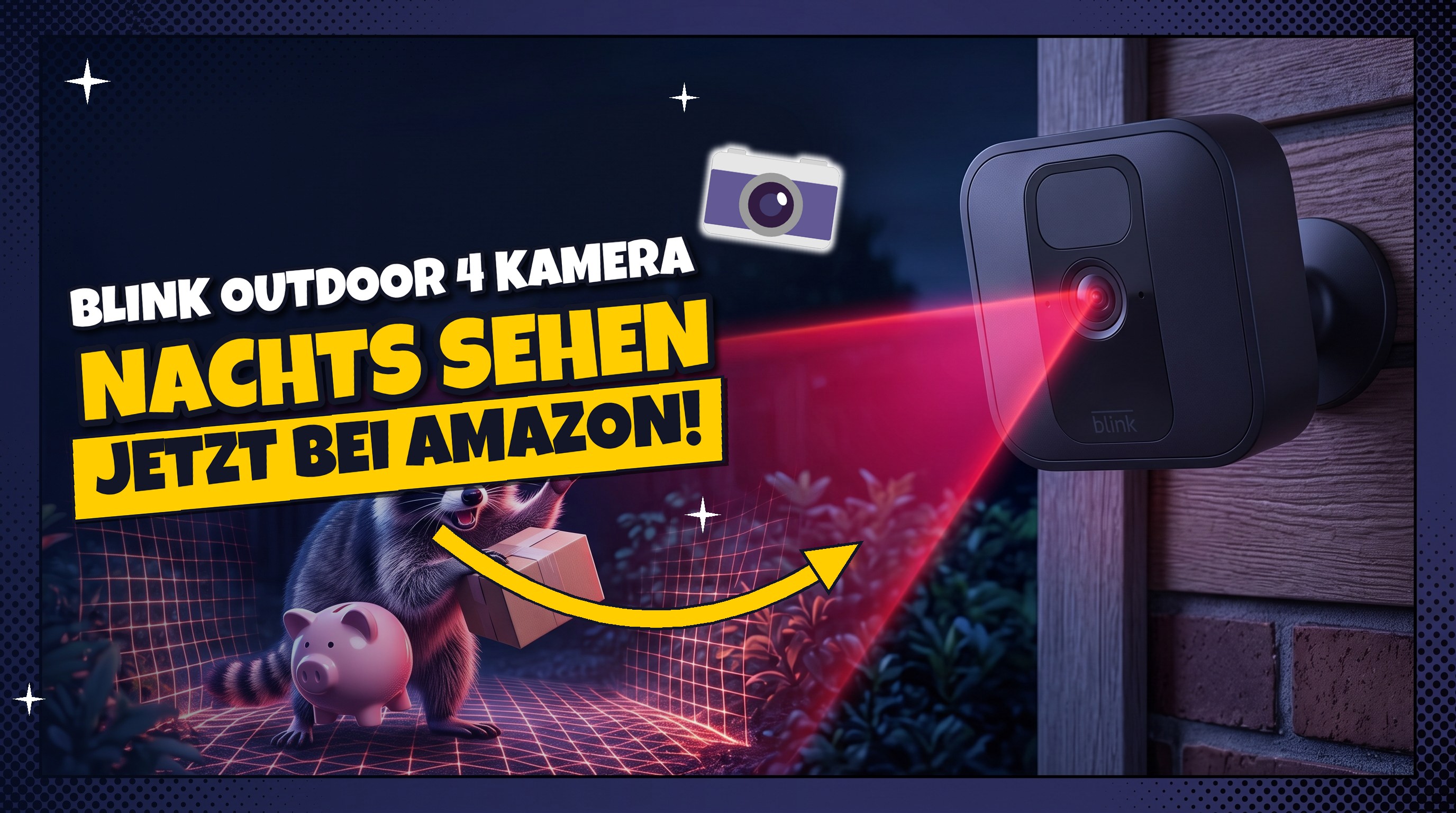 Blink-Kamera Outdoor 4 für 67 Euro: Kabellos mit Nachtsicht