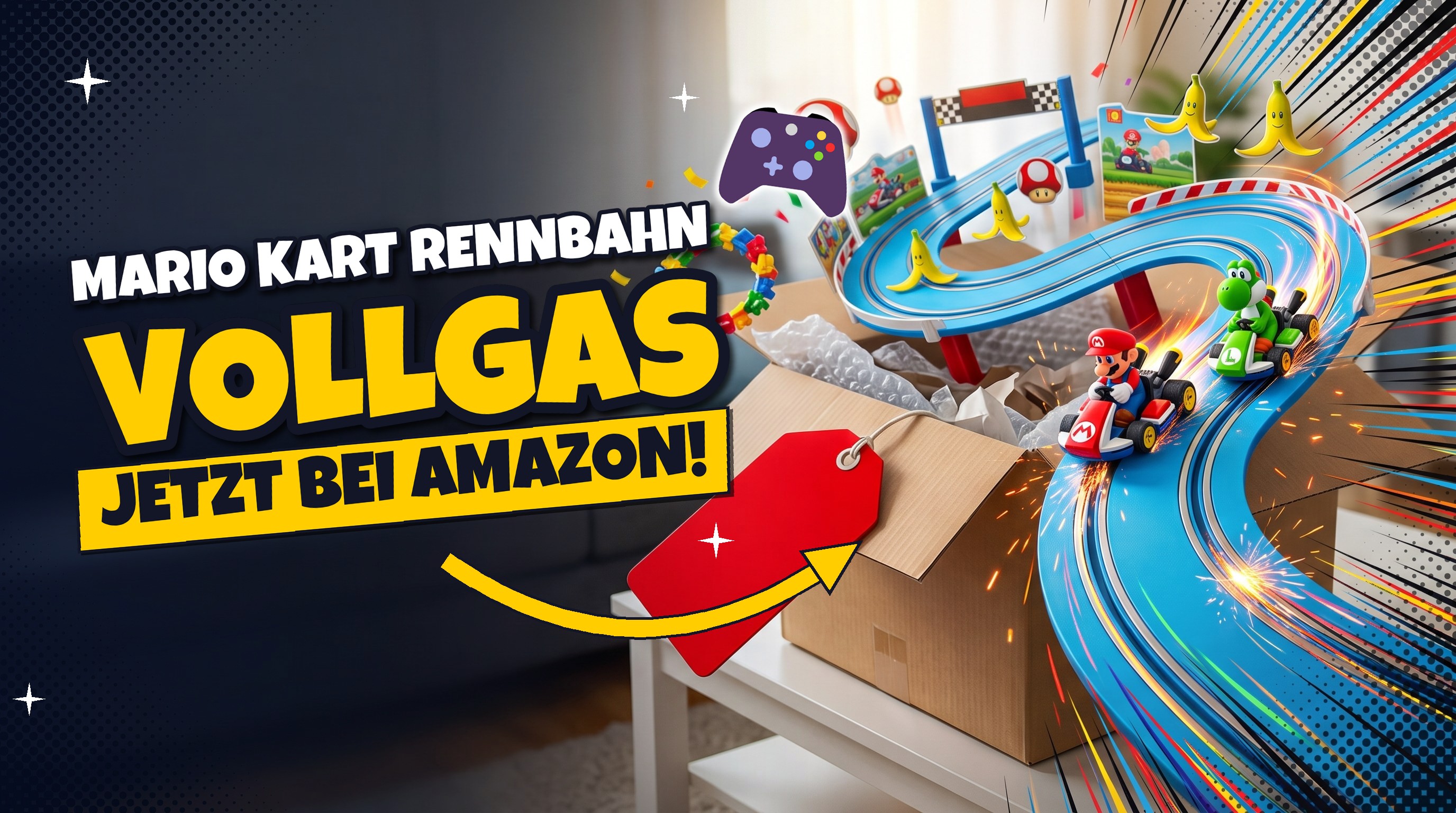 Carrera FIRST Mario Kart Royal Raceway für 17,30 € bei Amazon