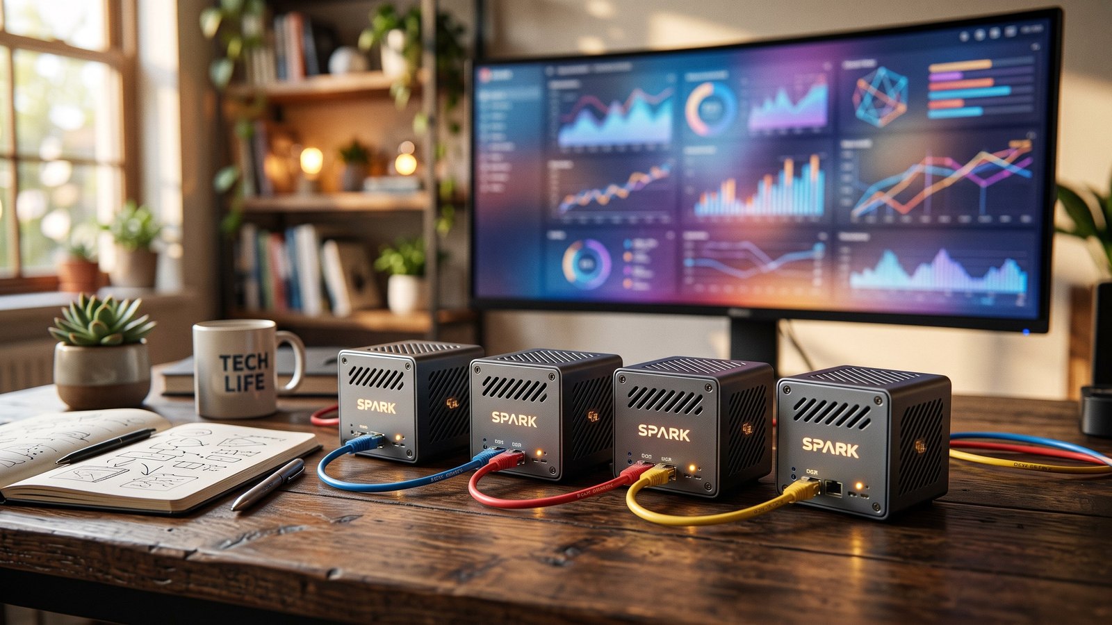 Gerücht-Check: Bringt ein 4er-Cluster aus DGX Spark wirklich was?