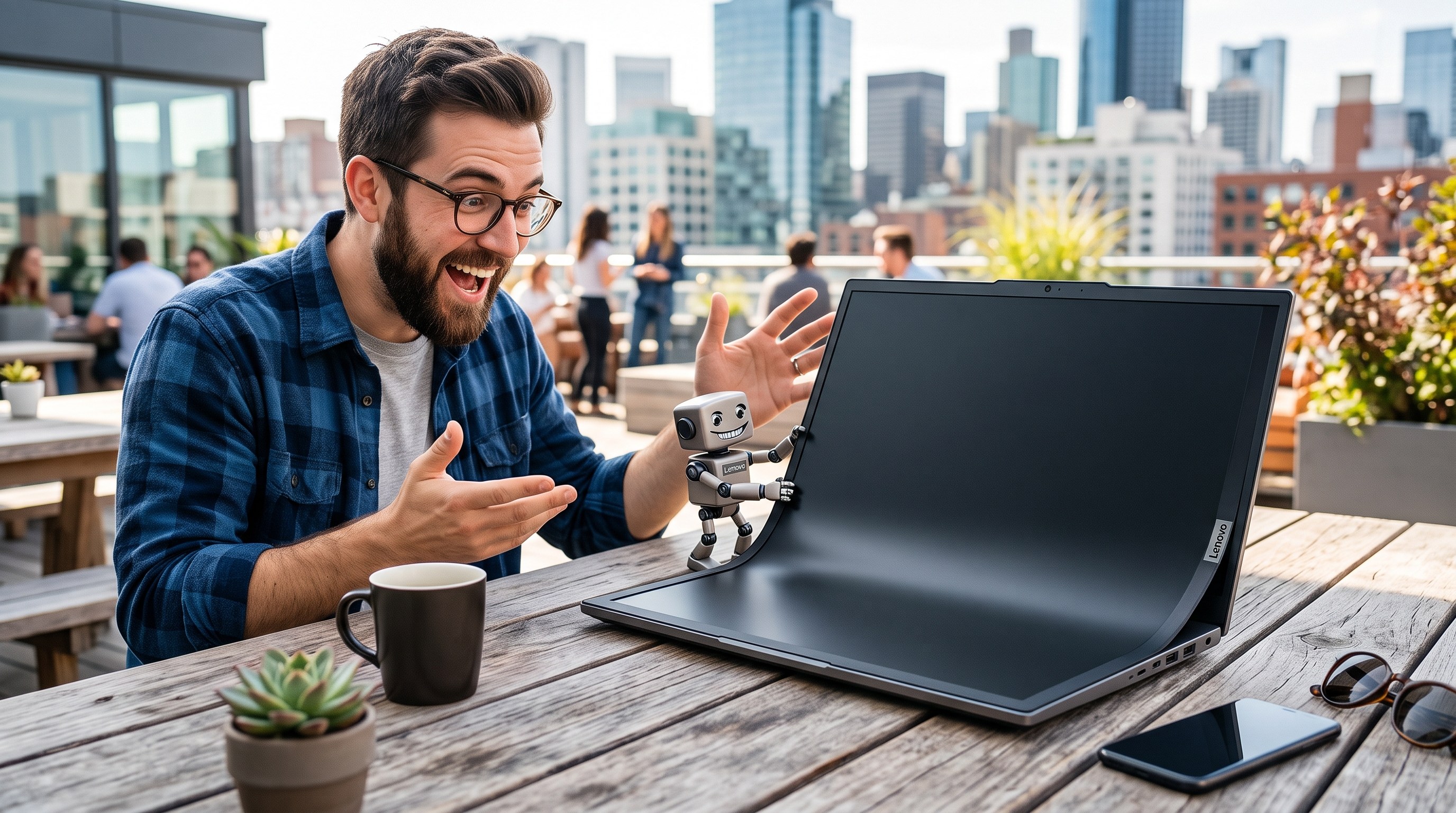 Display-Traum 🎬 Lenovos ThinkBook rollt seinen Bildschirm aus