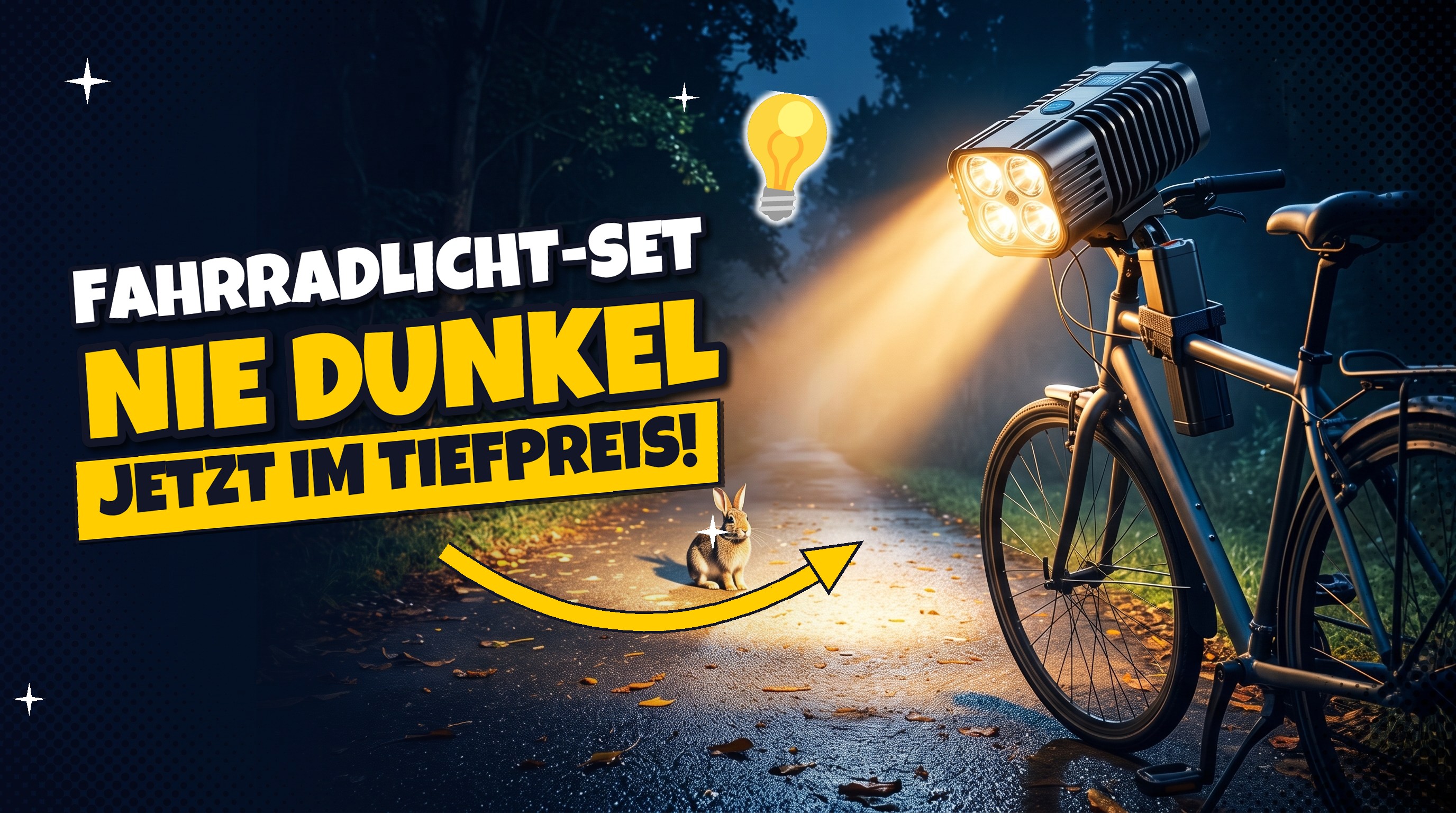 Dunkelzone 🚲 Amazon-Bestseller holt Ihren Radweg aus dem Schwarz