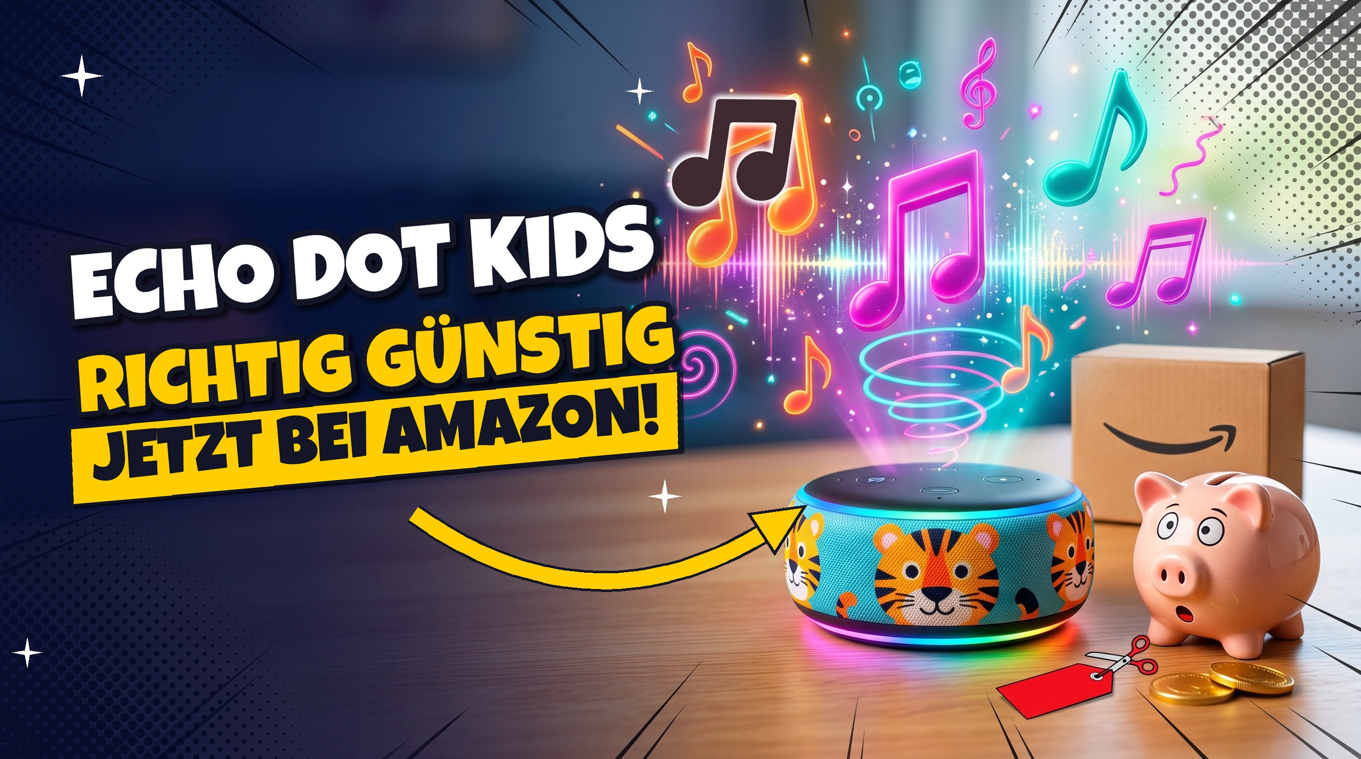 Echo Dot Kids für 29,99 Euro: Der 70-Prozent-Rabatt täuscht