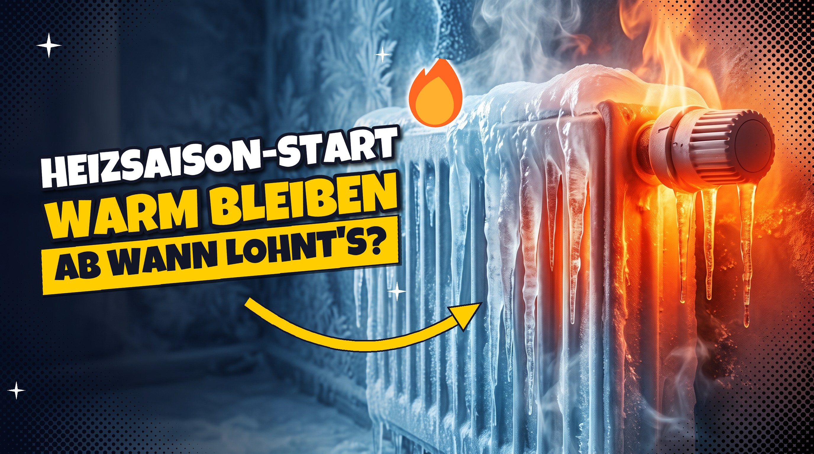 Eiszeit 🥶 Frieren oder Heizen? Ab wann sich das Aufdrehen lohnt