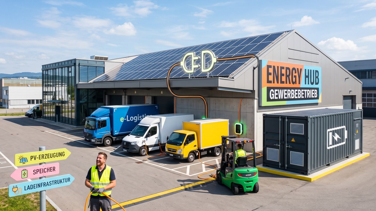 Energy Hubs: So umgehen Betriebe den Netzengpass