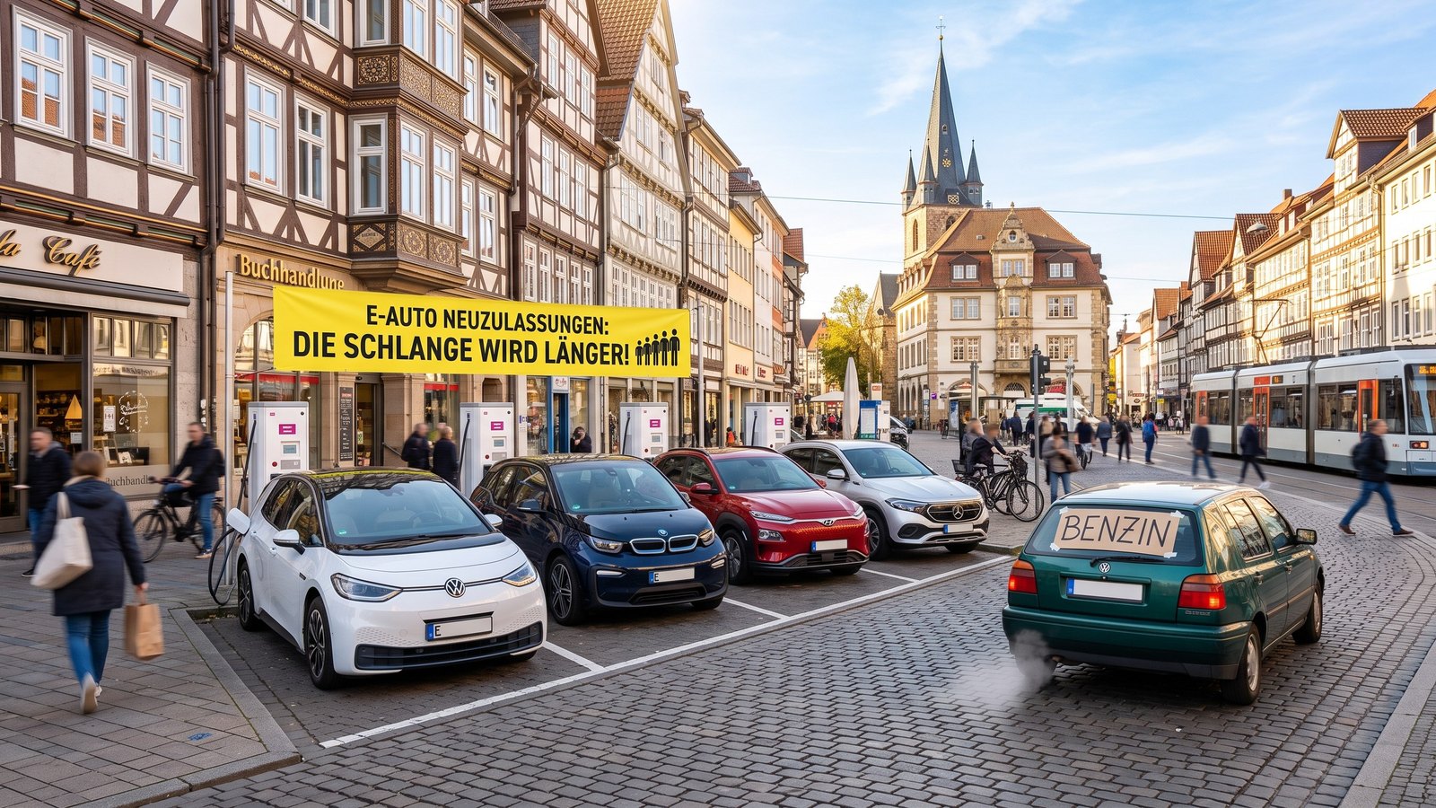 EU-Neuzulassungen: E-Autos erreichen 21,7 Prozent Marktanteil
