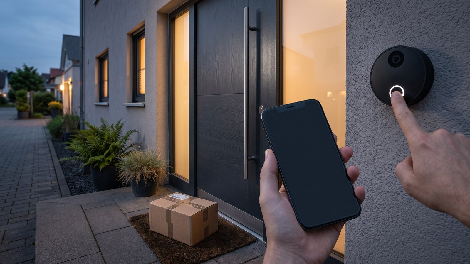 Eufy Video Doorbell S4: Türklingel mit VR-Ansicht