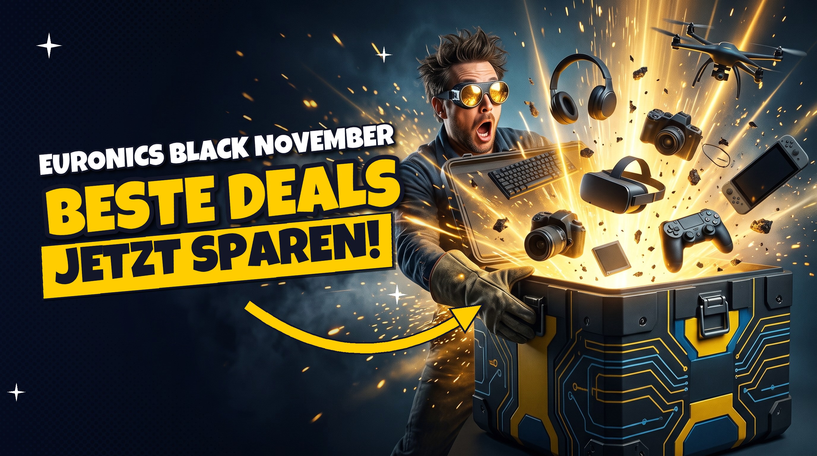 Black November bei EURONICS: Top-Technik-Deals zum Black-Start