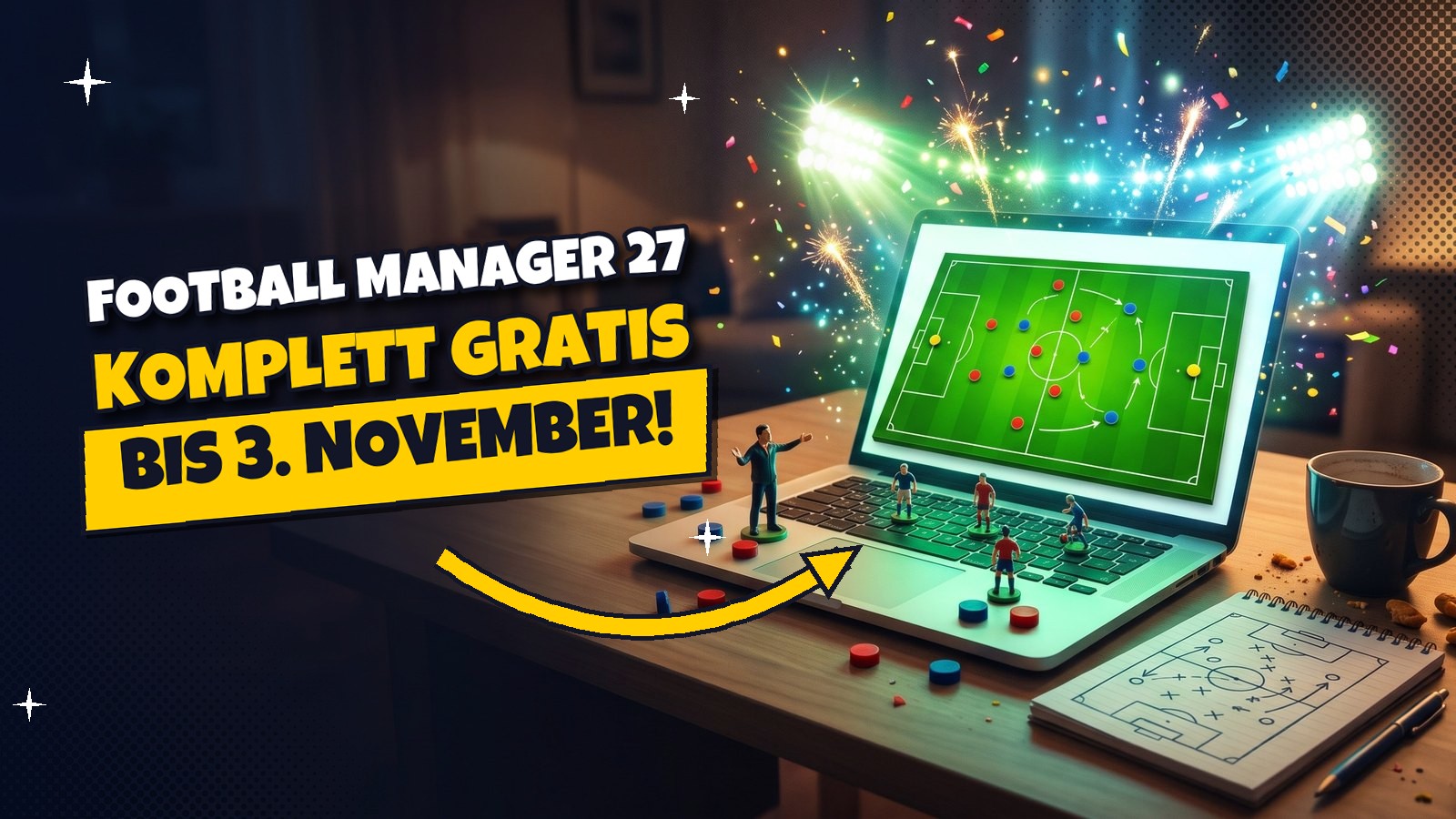 Football Manager 27 bis 3. November komplett gratis spielen