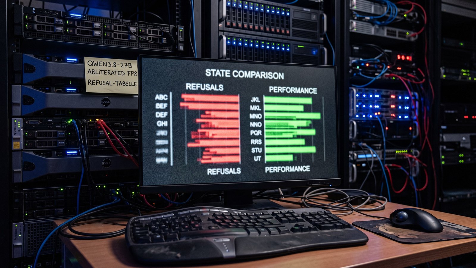 Gerücht: Qwen3.8-27B-Variante soll Sperren fast umgehen
