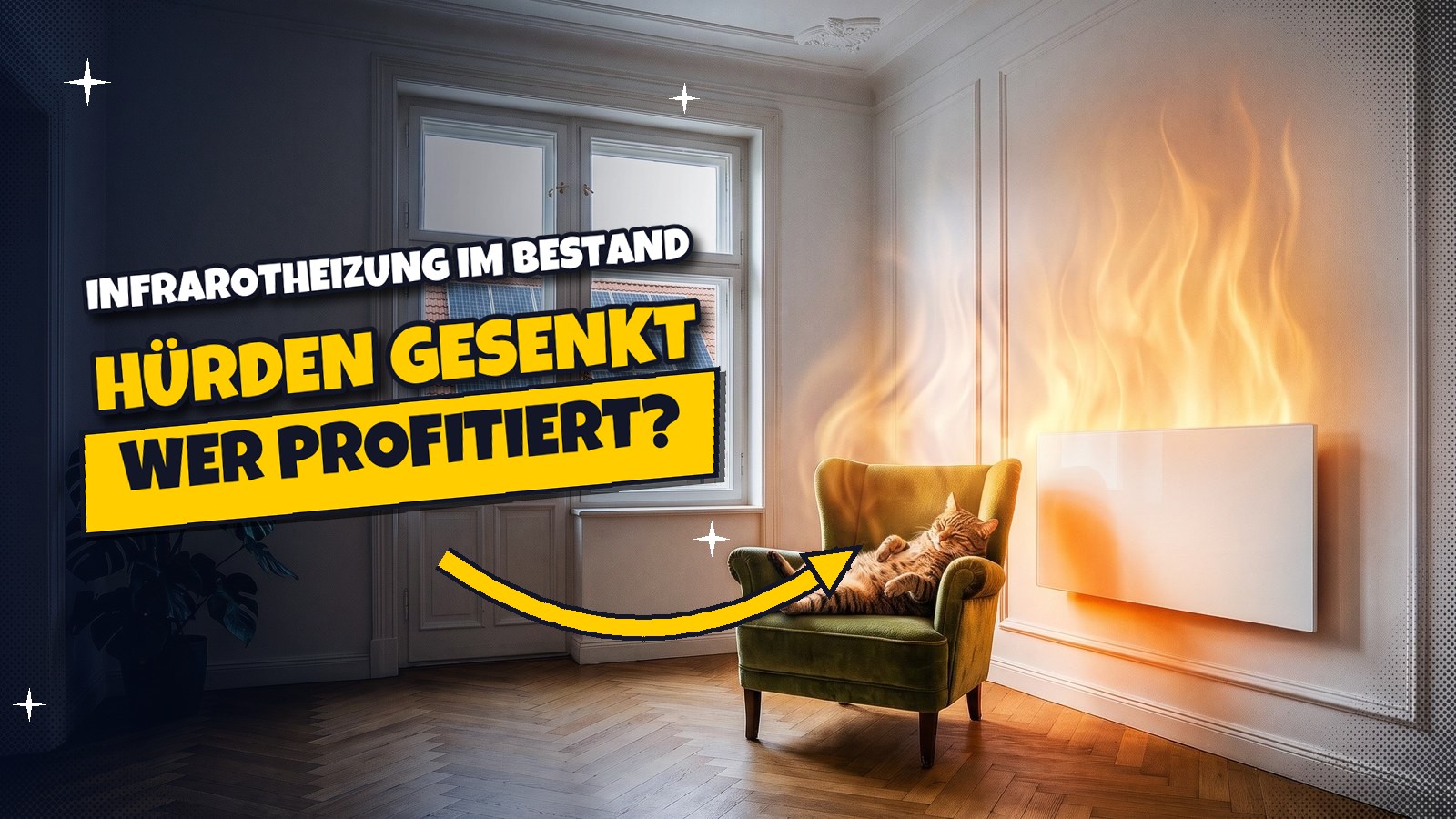 Infrarotheizung: Was das neue Gebäudegesetz ändert