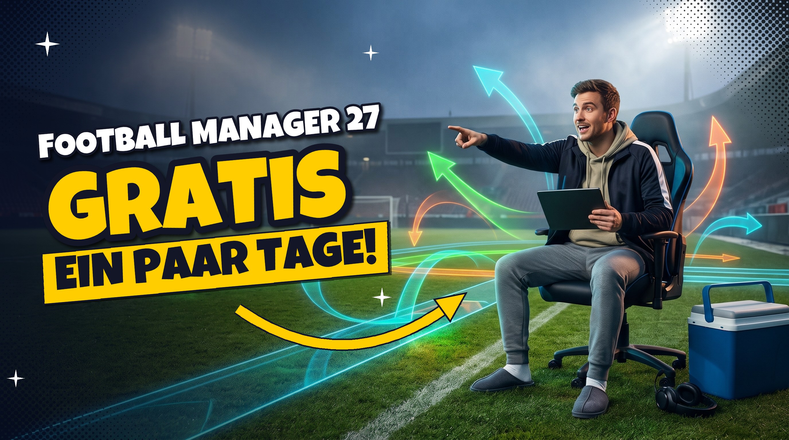 Gratis-Anpfiff ⚽ Football Manager 27 vorab kostenlos anspielen