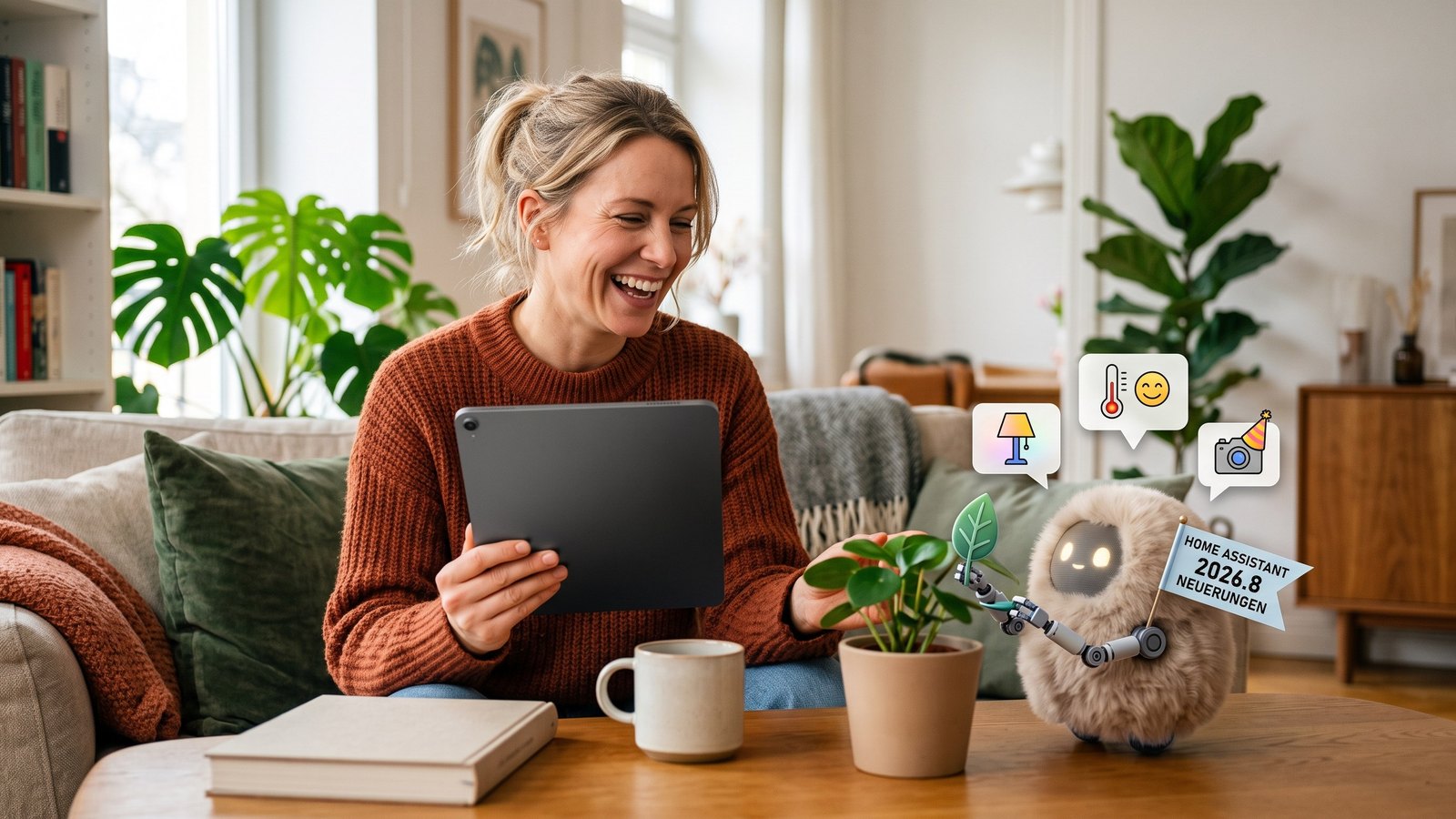 Home Assistant 2026.8: Einfacher für Einsteiger, 40 % schneller