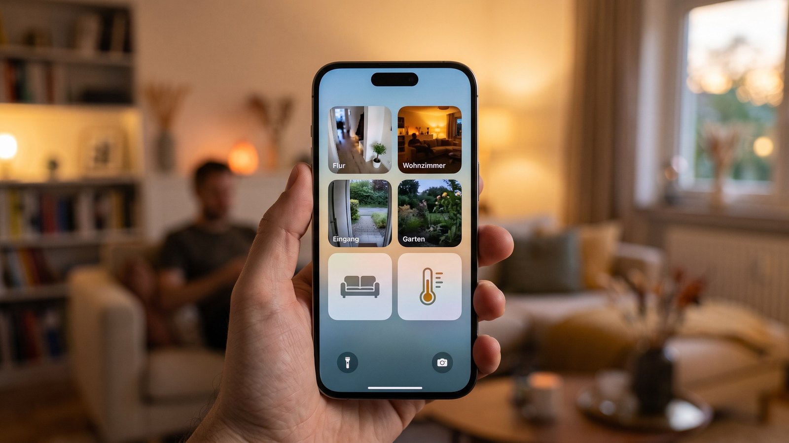 Home Widget für HomeKit: Update bringt Kamera-Mosaik & Thermostat