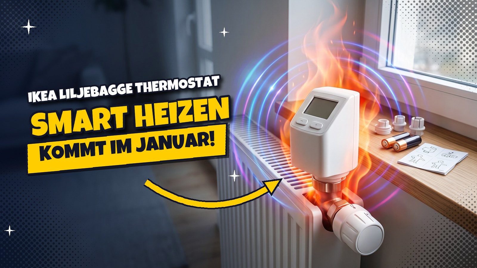 IKEA Liljebagge: Matter-Thermostat kommt im Januar